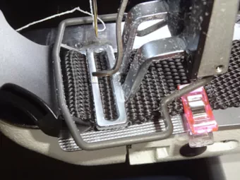 1-1/2 inch collar clamped at the buckle