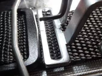 1-1/2 inch collar clamped at the tri-glide tail